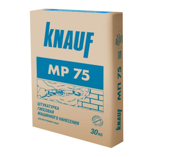 0bb35a6a201f11f0b7de901b0ecd7ae4_a127adc7067b11f1b80cb42e99ccff36 Суміш KNAUF МП-75 Г.2. ШТ 7-4, 30 кг - Зображення 1