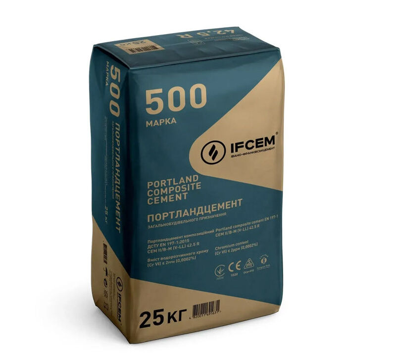 a2f6d2c2987411f0b7f1b42e99c9b7fd_41c4893222a511f1b80cb42e99ccff36 Цемент Кам'янець-Подільський СЕМ ІІ/В-S 42.5 R 25кг (64 шт/піддон) - Зображення 1