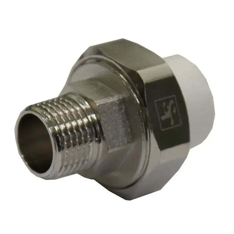 a9659fd90b7811f1b80cb42e99ccff36_3cb4cbd6244311f1b80cb42e99ccff36 PP-R Згін-американка SANTAN 50х1 1/2"з посилений - Зображення 1