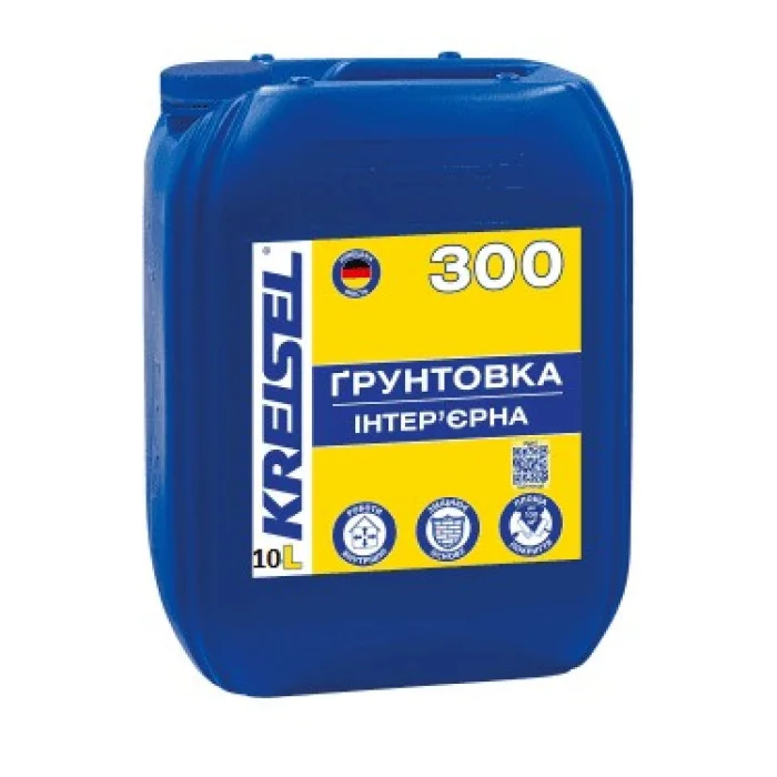 b90ade911b9011f1b80cb42e99ccff36_794b444a246211f1b80cb42e99ccff36 300 KREISEL Грунт глибокого проникнення універсальний (каністра 10 л) - Зображення 1