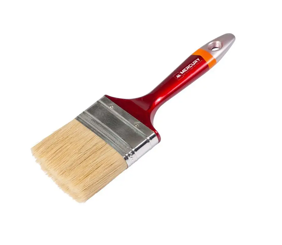 edb8576d5dc711f0b7e8b42e99c9b7fd_0e1496f70bf811f1b80cb42e99ccff36 Пензлик Mercury плоский Євро 3'' - Зображення 1
