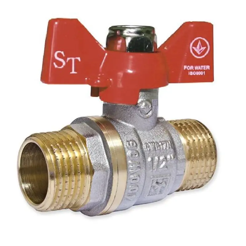 0dc1a2be1e4511f1b80cb42e99ccff36_3cb4cbe4244311f1b80cb42e99ccff36 Кран кульовий 1/2'' зв чм 607 SANTAN Professional - Зображення 1