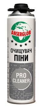 b7f3041b562411f1b80cb42e99ccff36_65c767035da311f1b80fb42e99ccff36 Очищувач монтажної піни ANSERGLOB PRO CLEANER - Зображення 1